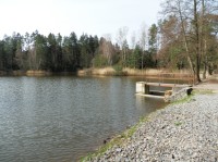 Rybník Špačková u Bělečka