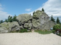 Wysoki Kamień - nejvyšší místo