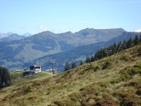 Pohled na Kitzbühelské Alpy 