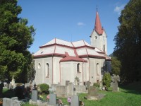 Pohled na kostel