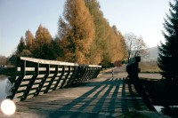 Mostek přes Červenohorský potok