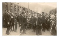 Příjezd T. G. Masaryka na semilské nádraží