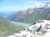 Přehradní nádrž Stausee Wasserfallboden (1.672 m n.m.)