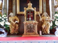 Detail části oltáře