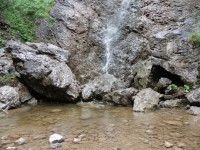 Dolní část vodopádu