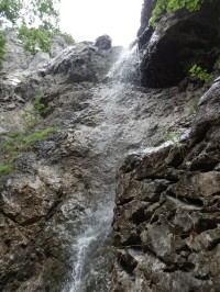 Horní část vodopádu