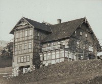 Bouda Kőrbrovka - historická fotografie