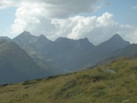 Na Wiener Höhenwegu, pohled přes údolí Debant