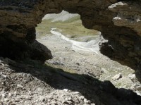 Výhled z jeskyňky