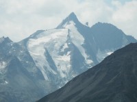 Grossglockner ze Scharecku, zoom