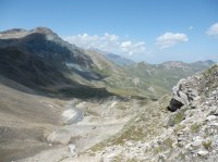 Na Tauernkopfu, nad Hochtorem, salcburská část 