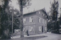 Bývalý Švýcarský dům – historická fotografie kolem roku 1900