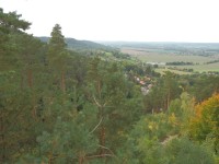 Jihozápadní pohled na Kozlov a Mladoboleslavsko