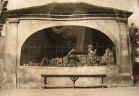 Historická fotografie původní kaple Olivetské hory