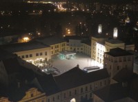Pohled na Pivovarské náměstí s krajským úřadem