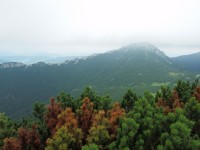 Pohled z Ostré na Sivý vrch