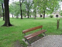 Městský park, dříve hřbitov