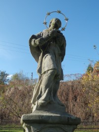 Socha svatého Jana Nepomuckého - detail