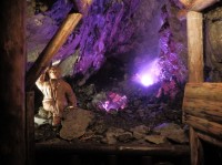 Złoty Stok  - podzemní vodopád, jediný v Polsku