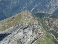 Pohled z Graukogelu na Hüttenkogel