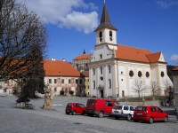 Náměšť nad Oslavou - kostel sv. Křtitele