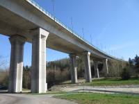 Most na hlavním tahu do Klatov