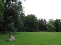 Zámecká zahrada u zámku Kinských
