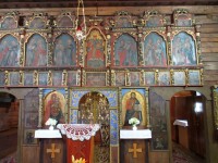 Krivé - dřevěný řeckokatolický kostel sv. Lukáše evangelisty