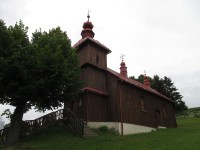 Varadka - dřevěný Kostel Ochrany Přesvaté Bohorodičky