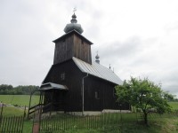 Hutka – dřevěný pravoslavný kostel Narození Přesvaté Bohorodičky