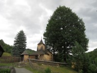 Krajné Čierno – dřevěný řeckokatolický kostel svatého Basila Velikého