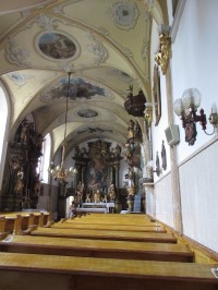 Barokní kostel Milosrdných bratří
