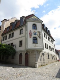 Burgstraße - dům vedle radnice
