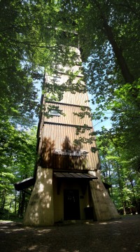 Kopec Ebene - rozhledna Böhmerwaldturm a muzeum
