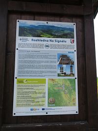 Horní Radechová – obec a rozhledna Na Signálu