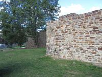 Na Příkopě - zbytky hradeb