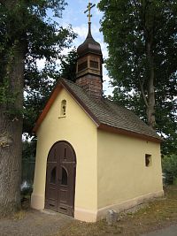 Kaplička u Olšového rybníka v Brance