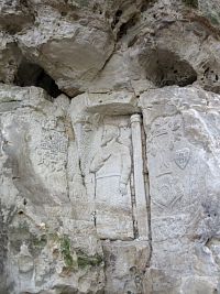 Skalní reliéfy u Kopicova statku