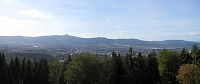 Pohled z Liberecké výšiny - zase ten Ještěd