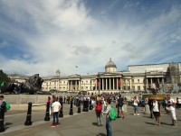Trafalgarské náměstí - Národní galerie