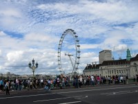 Na mostě Westminster Bridge