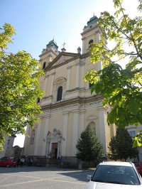 Valtice - kostel Na Nebevzetí Panny Marie