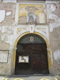Bazilika Panny Marie Bolestné - vchod