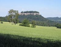Pohled na Königstein