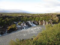 Vodopád Hraunfossar