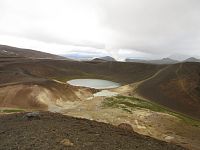 Viti crater lake – sopečný kráter