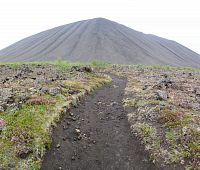 Cesta k sopce Hverfjall