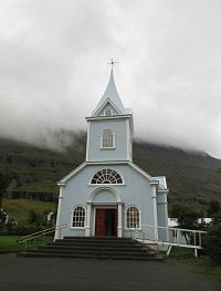 Seyðisfjörður - kostel Seyðisfjardarkirkja