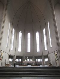 Farní luteránský kostel Hallgrímskirkja
