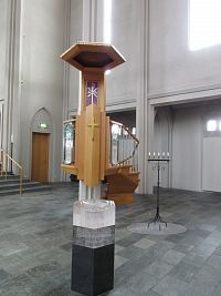 Farní luteránský kostel Hallgrímskirkja